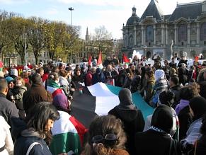 Les manifestants ont termin leur marche vers 12h30, place de la Rpublique.