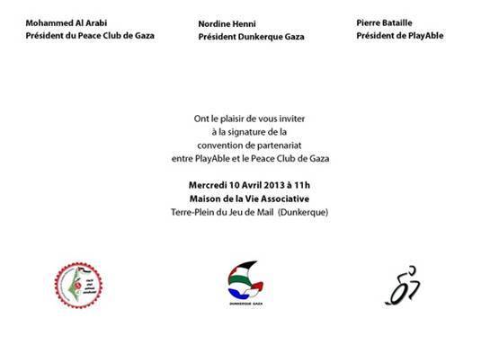 Invitation presse