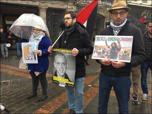 Manif Lille Librez Ahed, Salah, Khalida et tous les prisonniers 20-01-2018.jpg